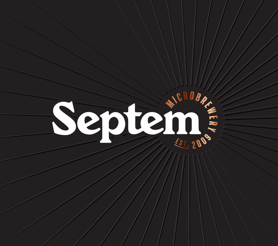 Septem Greek breweryPackaging design